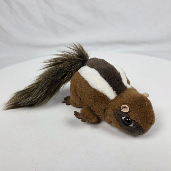 FOLKMANIS Mini Chipmunk Plush Finger Puppet Woodlands Forest Animal 4" - Picture 2 of 5